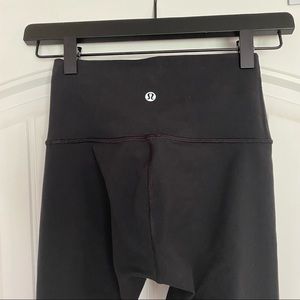 Lululemon full length black leggings Size 2